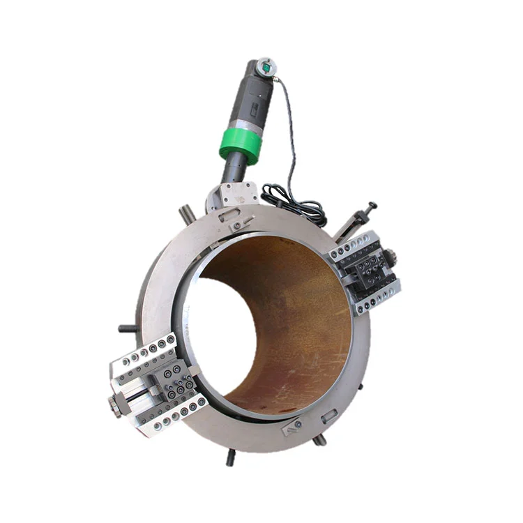 Machine de chanfreinage de coupe à pince externe électrique