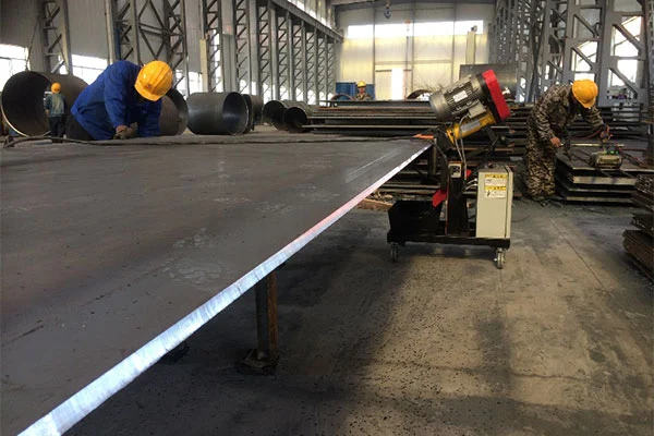 Automatic Plate Beveling Machine On-site Application