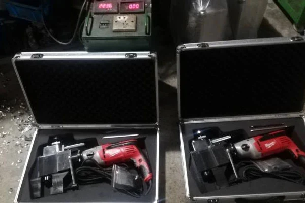 C-type External Clamping Beveling Machine Live Case