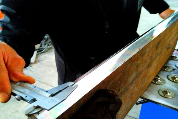 Steel Plate Edge Milling Machine Usage Scenario