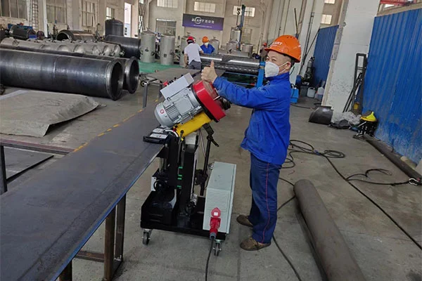 Automatic Progressive Edge Milling Machine Application Case