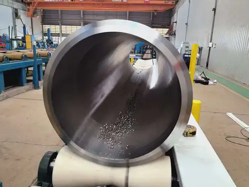 CNC beveling machine pipe
